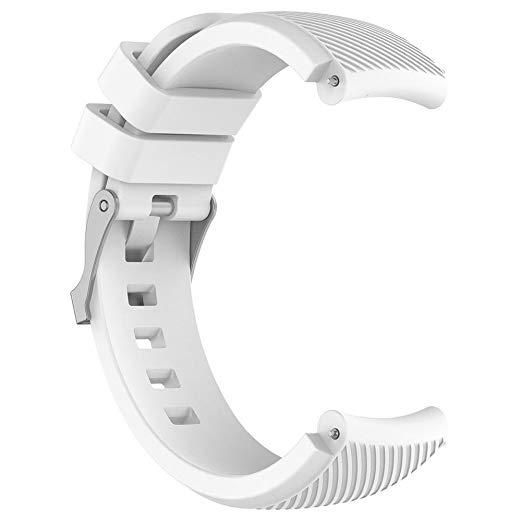 Силіконовий ремінець Primo для годинника Xiaomi Huami Amazfit SportWatch 2 / Amazfit Stratos - White | Зображення 2