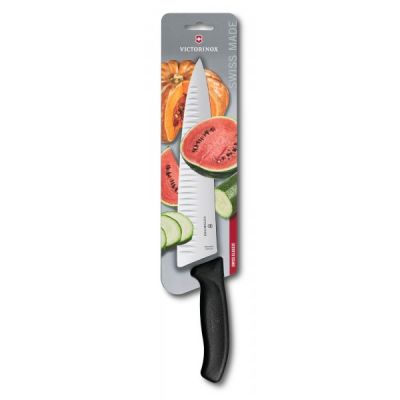 Кухонный нож Victorinox SwissClassic Carving 25 см Black Blister (6.8023.25B)