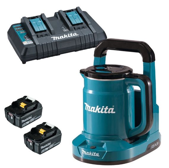 Чайник акумуляторний Makita DKT360 BEO2 (0.8 л, LXT, комплект)
