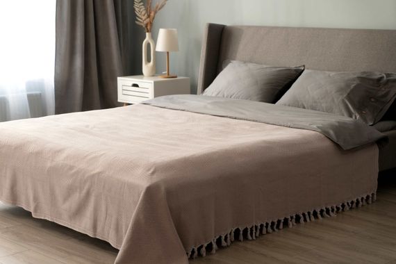 Плед Ardesto Summer 140х190см, бежевий (ART0915SE) | Зображення 3