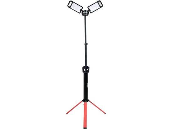 Прожектори 2 шт. 2828 SMD-диодни YATO Польша: акумул. 4,7 В, 500-5000 Lm, на штативи h= 95-140 см YT-81811