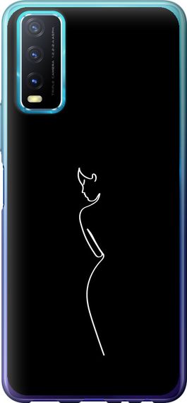 Чехол на Vivo Y20 Силуэт1 "4590u-2078-17620"
