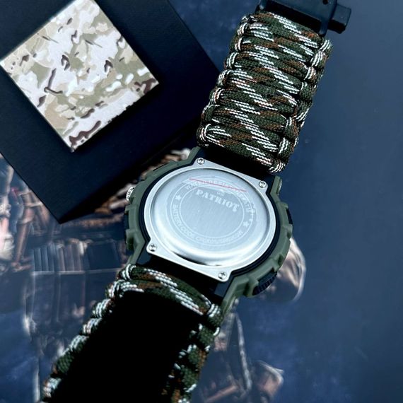 Patriot 005AGSU ЗСУ Паракордовий ремінець Camo Green + Коробка | Зображення 4