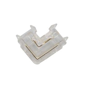 Конектор PROLUM для стрічки SMD&COB SLIM 8ММ 2PIN Кутовий - L