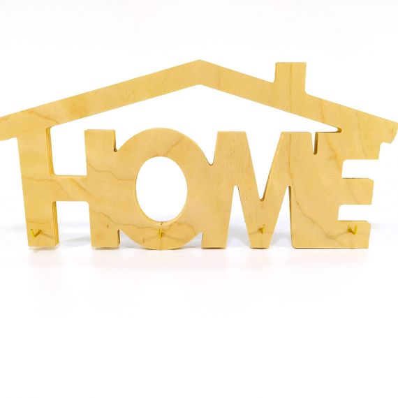 Ключница Home Мастерская мистера Томаса 30см х 14см Фанера 0005 | Зображення 1