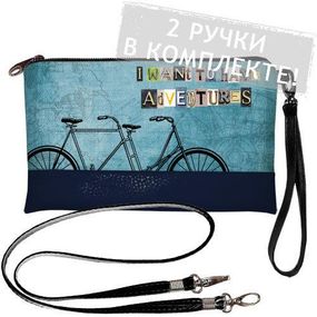 Клатч через плече 25x15 см (KL_GL_16F028_TSI)