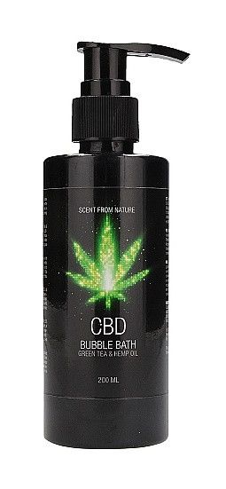 Набор для ванны и душа CBD Care set - GREEN TEA & HEMP OIL ( 3 предмета ) Sex Aura | Зображення 2