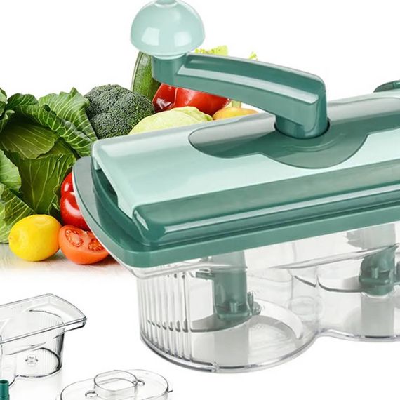 Овочерізка Nicer Dicer Twist багатофункціональна мультирізка, подрібнювач VU-470 для продуктів | Зображення 1