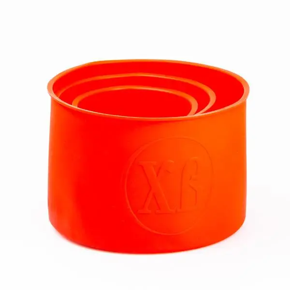 Набір форм для випічки паски силіконові 3 шт 1.7 л, 1 л, 0.6 л форми для паски Червоні HP-35-553R | Зображення 1