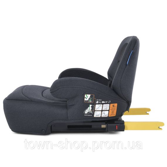 Автокресло-бустер ME 1112 i-GO Anthracite с креплением Isofix | Зображення 1