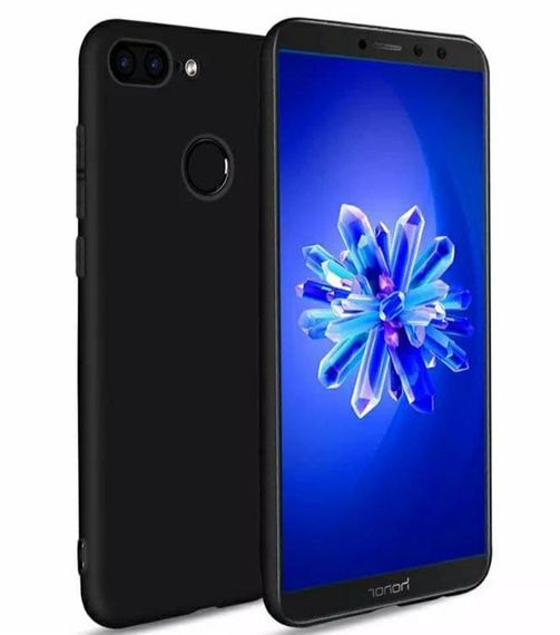 Чохол Candy Silicone для Huawei Honor 9 lite колір Чорний | Зображення 4