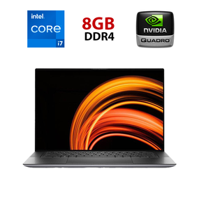 Рабочая станция Dell Precision 5560 / 15.6" (1920x1200) IPS Touch / Intel Core i7-11800H (8 (16) ядер по 2.3 - 4.6 GHz) / 8 GB DDR4 / 240 GB SSD / nVidia Quadro T1200, 4 GB GDDR6, 128-bit / WebCam б/у