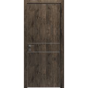 Двери Rodos MODERN Flat-01 INSIDE акація темна