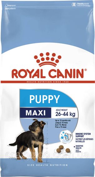 Сухой корм для щенков крупных пород Royal Canin Maxi Puppy 4 кг 30060400