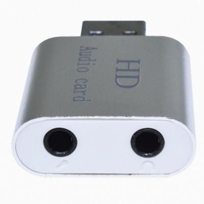 Звукова плата Dynamode USB-SOUND7-ALU silver (USB-SOUND7-ALU silver) | Зображення 1