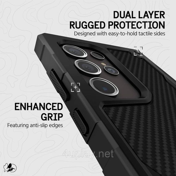 Чохол накладка протиударний бампер Pelican Protector для смартфона Samsung Galaxy S24 Ultra | Зображення 6