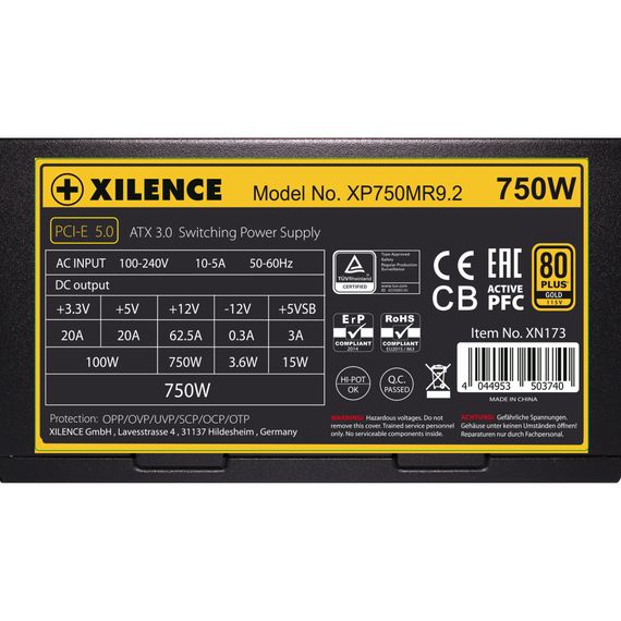 Блок живлення Xilence 750W (XP750MR9.2) | Зображення 3