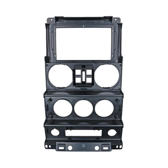 Перехідна рамка серії QIV QBR-F 2315-68 для Jeep Wrangler Rubicon 2008-2010 9 дюймів | Зображення 1