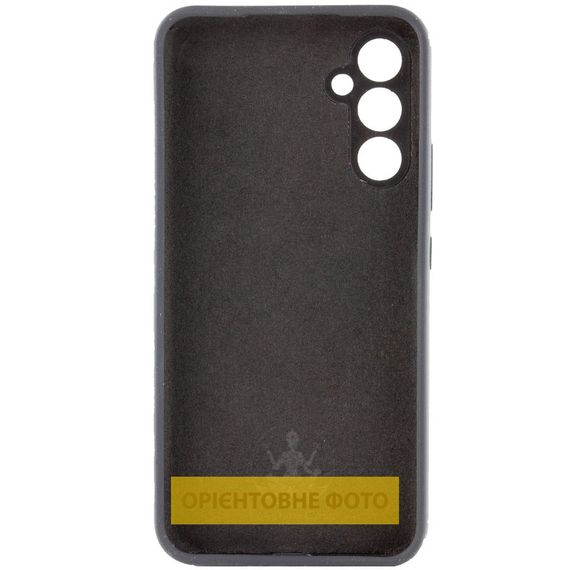 Чохол Silicone Cover Lakshmi Full Camera (AAA) для Samsung Galaxy A12 Чорний / Black | Зображення 2