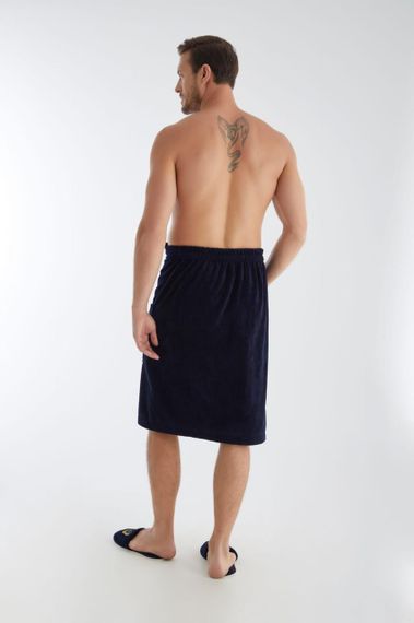 Набір для сауни чоловічий Nusa 040-2 темно-синій | Зображення 1