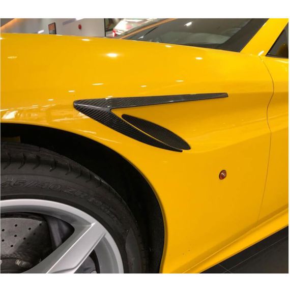 Накладки на передні крила (2015-2018, Карбон) для Ferrari California рр | Зображення 3
