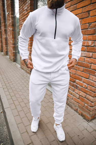 Костюм плюш белый XXL