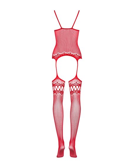 Бодістокінг - Obsessive F214 Bodystocking Red S/M/L Sex Aura | Зображення 3