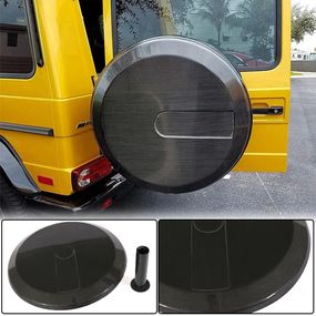 Накладка на запасное колесо (2004-2018, Сухой карбон) для Mercedes G сlass W463