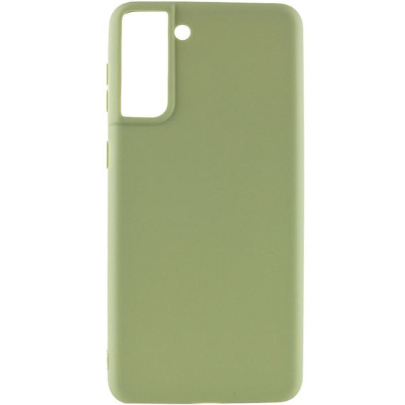 Силиконовый чехол Candy для Samsung Galaxy S21+ Фисташковый