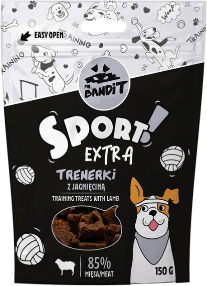 Тренувальні ласощі Mr. Bandit Спорт Екстра для собак зі смаком ягня, 150 г