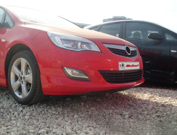 Передня нижня накладка 2010-2012 (під фарбування) для Opel Astra J 2010↗ рр. | Зображення 1