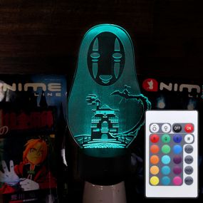 Акриловый светильник-ночник с пультом 16 цветов Формен Spirited Away tty-n001792