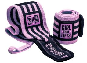Бинти для зап'ясть (кистьові бинти) Power System PS-3510 Wrist Wraps GTL Pink (PS-3510PI-0)