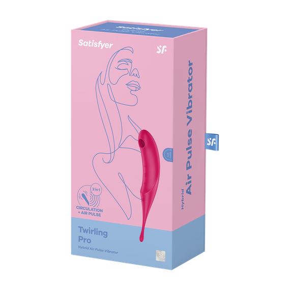 Вакуумний кліторальний стимулятор - Satisfyer Twirling Pro Red sexstyle | Зображення 5