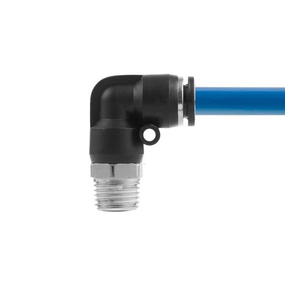 Цангове з'єднання L-подібне для поліуретанових та ін. шлангів 8 мм, 1/4" зовн. різьба INTERTOOL PT-2332 | Зображення 3