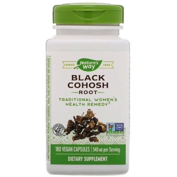 Клопогон Nature's Way Black Cohosh Root 540 mg 180 Caps NWY-14690