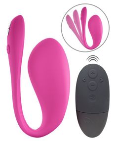 Смарт-віброяйце We-Vibe Jive 2 Electric Pink, пульт ДК, до 4 годин роботи