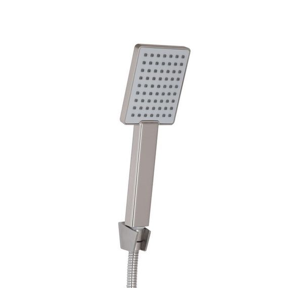 Смеситель для душа Lidz Kubis 010 (с душевым гарнитуром) (k35) LDKUB010NKS28535 Nickel | Зображення 3