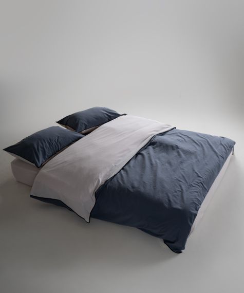 Постельное белье Limasso Stonewashed Essualte 200 х 220 см Natural Cream - Natural Grey | Зображення 3