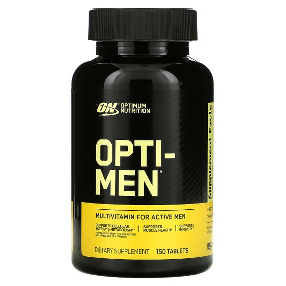 Вітамінно-мінеральний комплекс для спорту Optimum Nutrition Opti-Men 150 Tabs