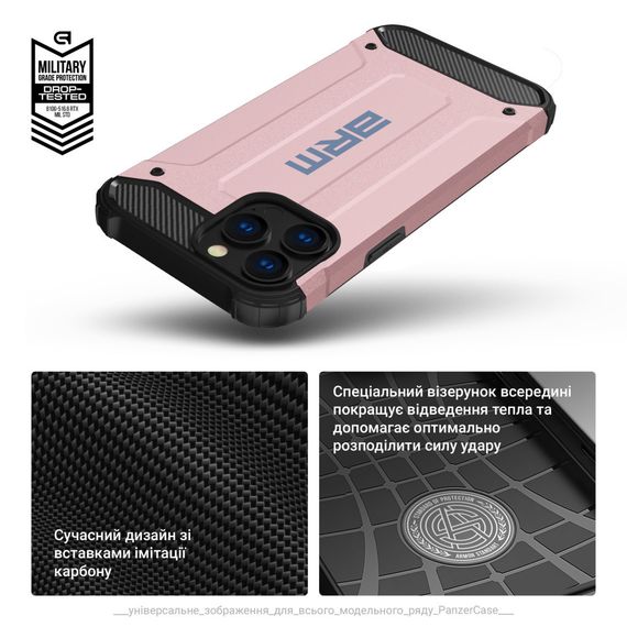 Чохол до мобільного телефона Armorstandart Panzer Samsung S24 Pink (ARM73708) | Зображення 5
