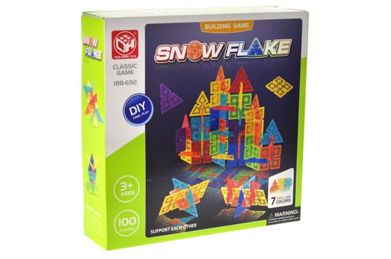 Конструктор 188-692 на 100 дет. в коробці р.25x6,5x25 см YG Toys