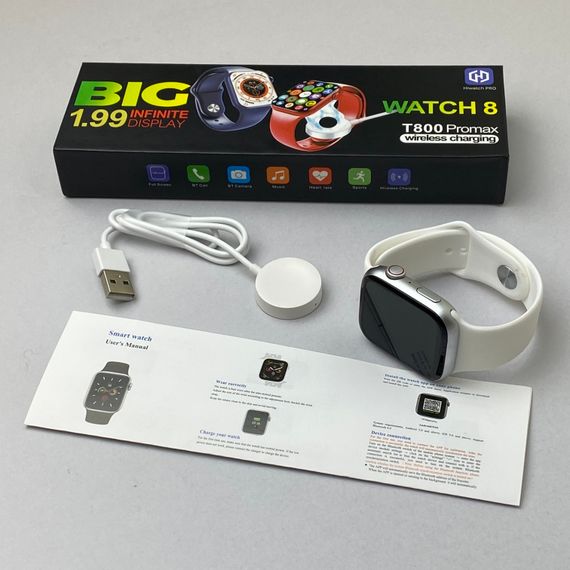 Розумний годинник Smart Watch Т800 Pro Max (Рожевий) | Зображення 1