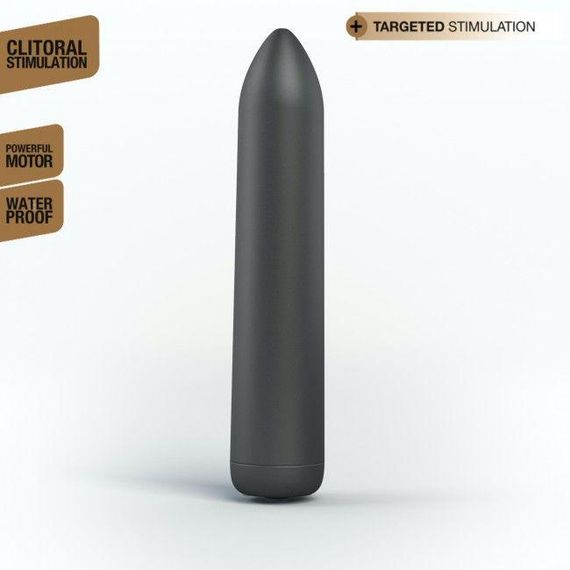 Перезаряджувана віброкуля Dorcel Rocket Bullet Black Sex Aura | Зображення 1