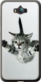 Чехол на Asus ZenFone Max ZC550KL Летящий котёнок "2322u-271-17620"