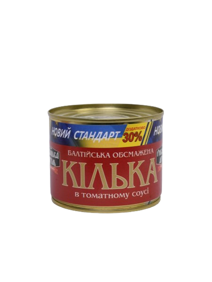 Кілька балтійська в томатному соусі «Новий стандарт» Рибацька Артіль 350 г