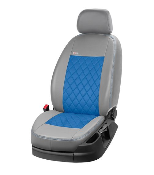 Авточехлы экокожа-2024ткань-2024антара Eco Prestige Antara (8 или 9 мест) для Ford Custom 2013-2024 гг | Зображення 6