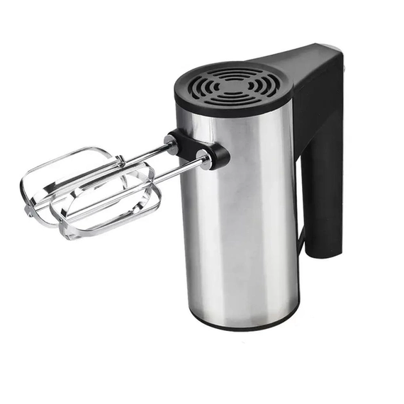 Миксер ручной кухонный на подставке DOMOTEC R-6629А 5 скоростей 2 насадки 240W | Зображення 1