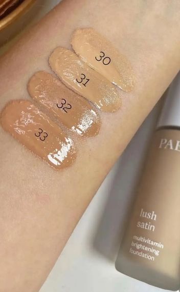 Тональний крем Paese Lush Satin - 32 Natural (30 ml) | Зображення 1