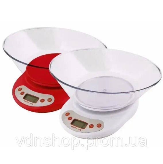 Весы кухонные до 5 кг с чашкой D&T Smart DT-02